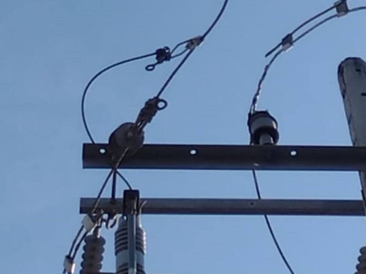 4.400 familias sin energía por hurto de cable en el norte de Bolívar