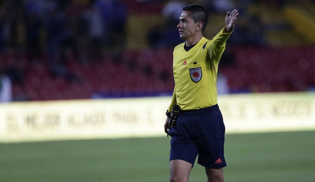 Mario Herrera, hasta este semestre árbitro del fútbl colombiano.