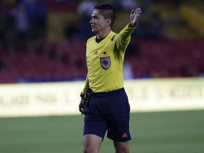 Mario Herrera, hasta este semestre árbitro del fútbl colombiano.