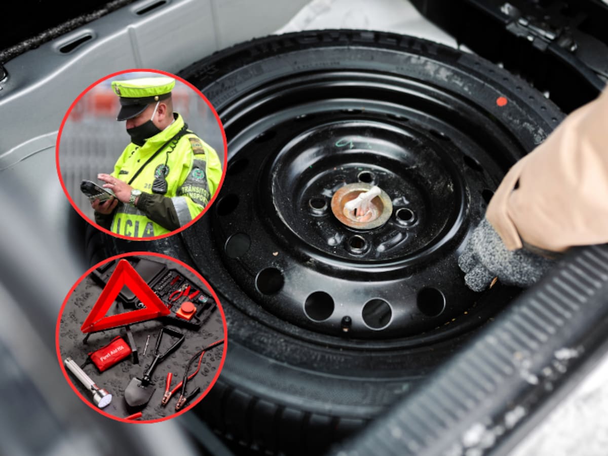 Multa de hasta 15 SMDLV por no llevar el kit de carretera en el carro: ¿qué debe tener?