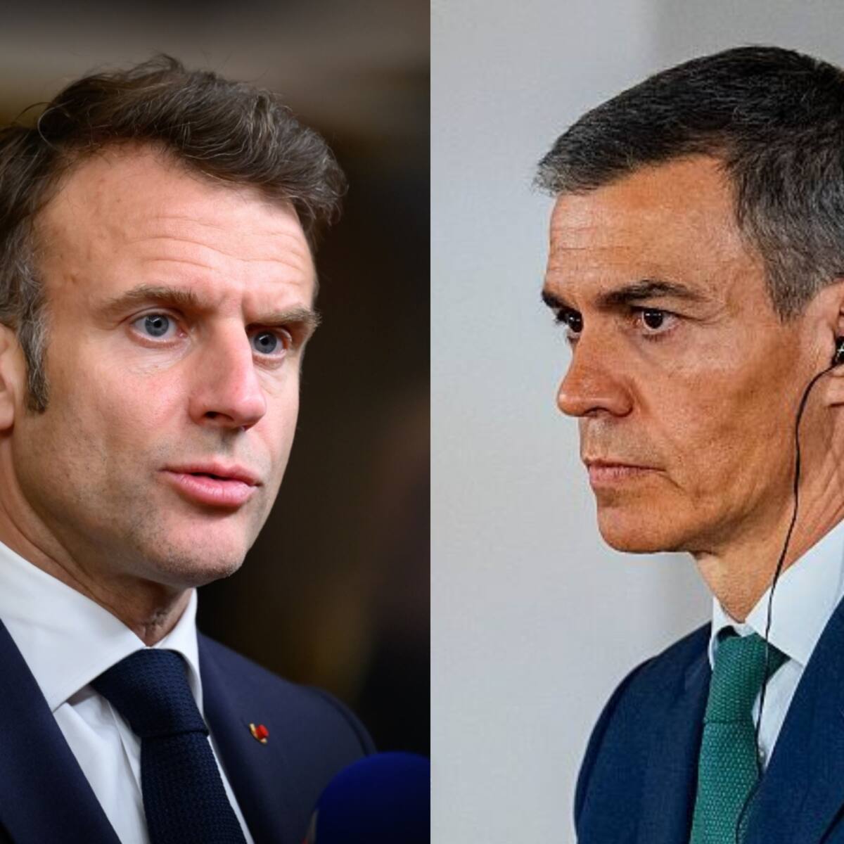 Macron traslada a Sánchez la solidaridad de Francia tras las amenazas de Trump