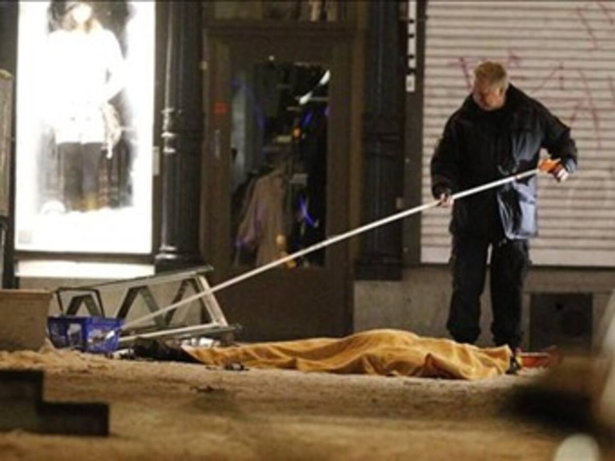 Un muerto y dos heridos en ataque terrorista en Estocolmo, Suecia