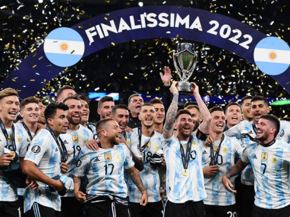 Argentina campeón de la Finalissima ante una deslucida Italia