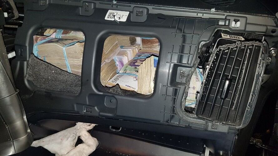 Decomisan más de $580 millones del Clan del Golfo en Medellín. Foto: Cortesía Policía Nacional