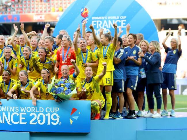 Suecia vence a Inglaterra y ocupa la tercera casilla del Mundial Femenino