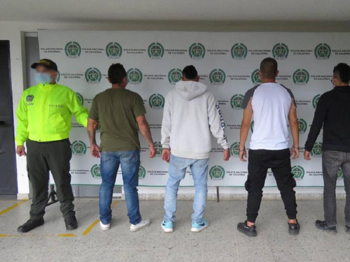 Cuatro capturados por presunta participación en hechos vandálicos
