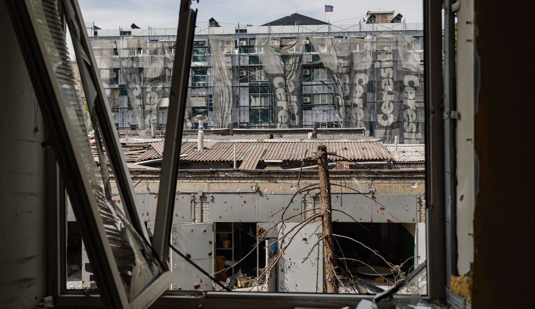 Bombardeos en Ucrania