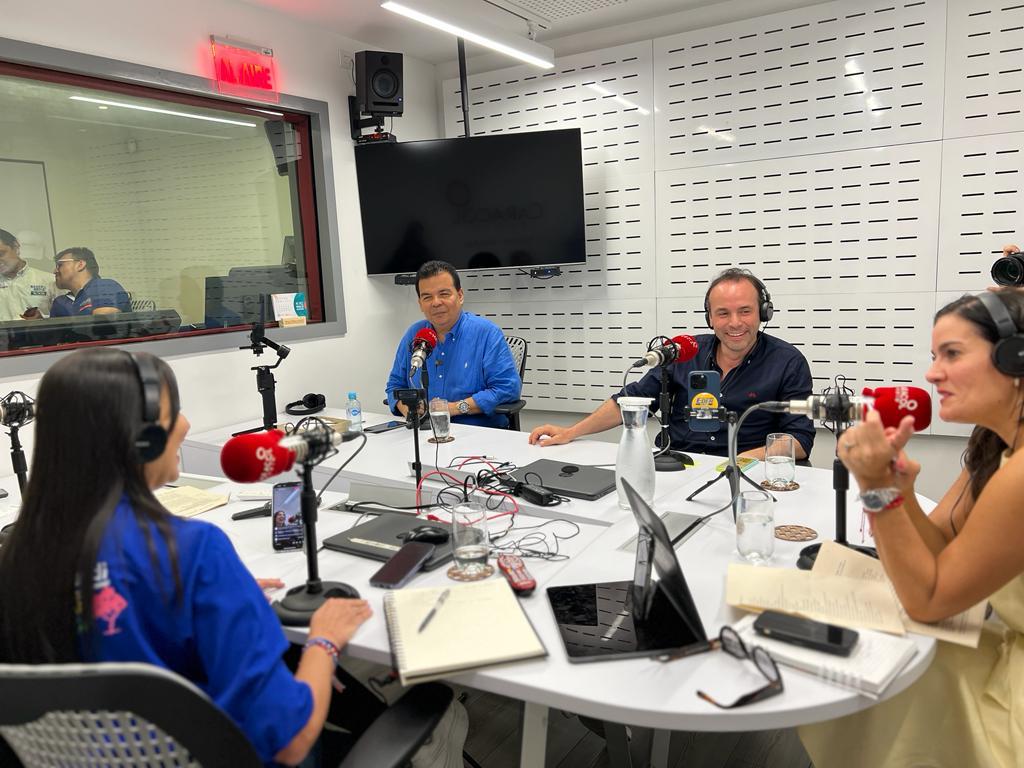 Roberto ‘Chontico’ Ortiz, Alejandro Eder y Miyerlandi Torres, candidatos a la Alcaldía de Cali / Caracol Radio