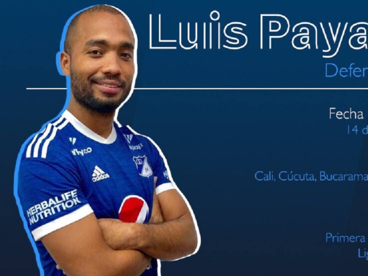 Luis Payares es nuevo jugador de Millonarios