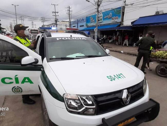 Cinco personas capturas por indisciplina social en el Mercado de Cartagena