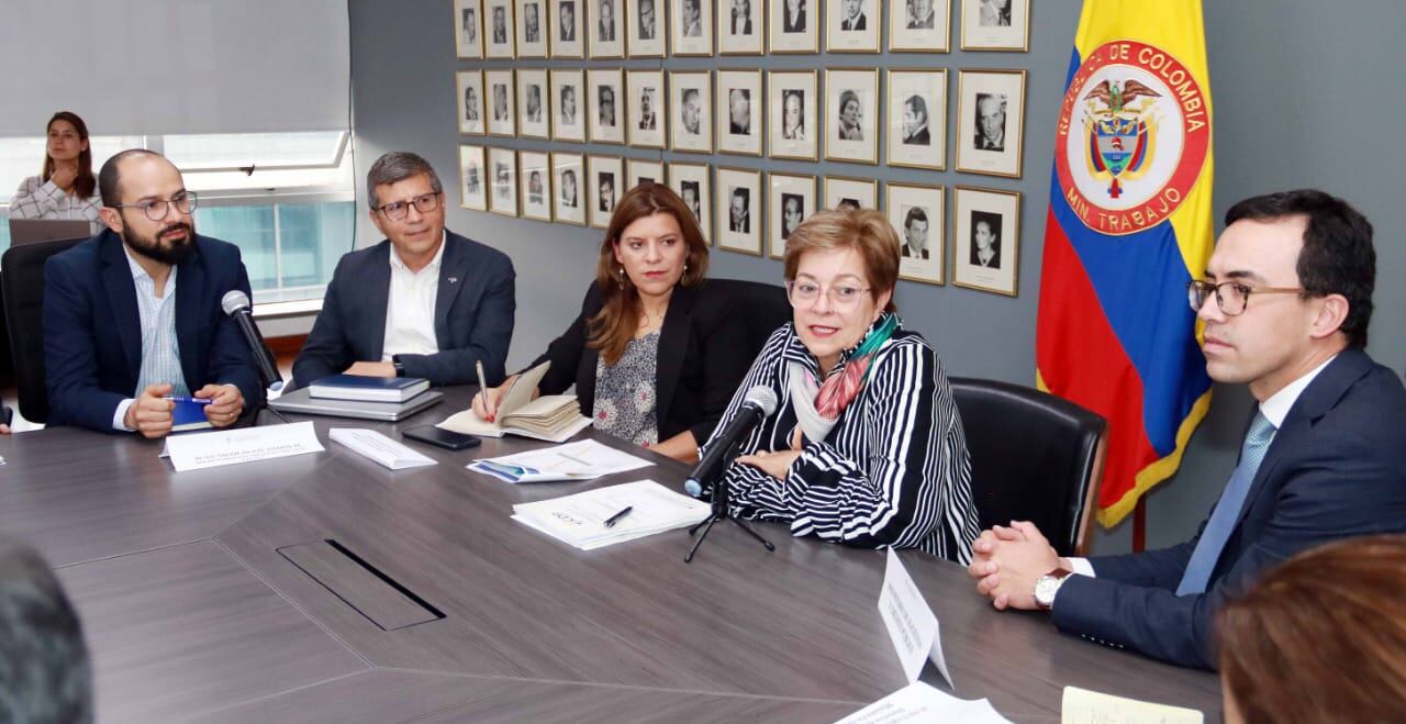 Rwunión Subcomisión Pensional // Cortesía de MinTrabajo