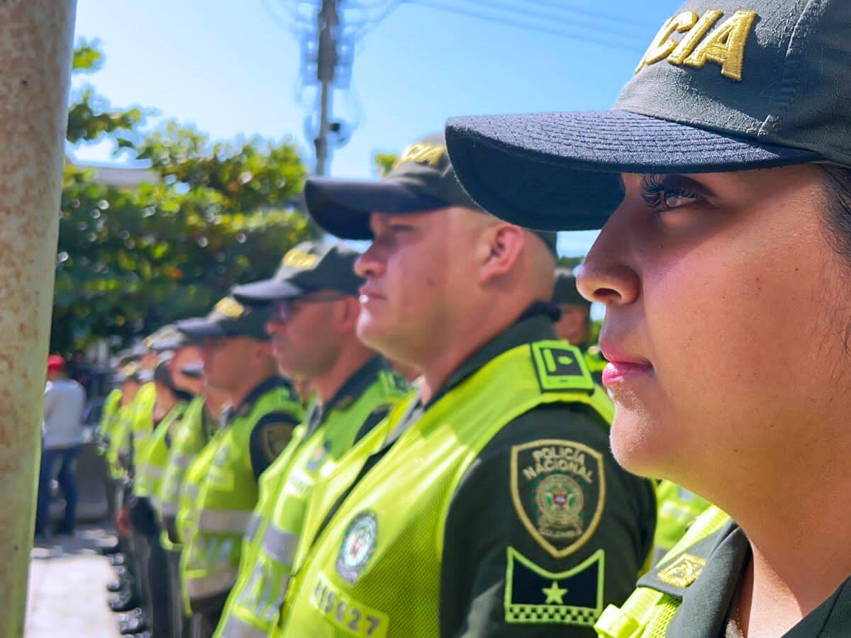 60 nuevos policías profesionales de apoyo para Cartagena