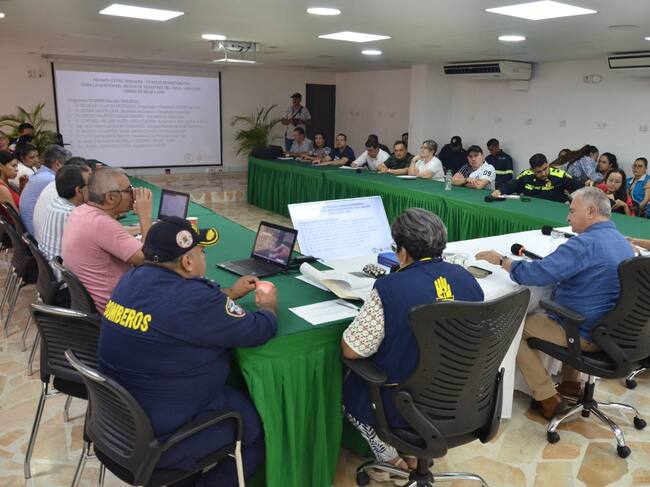 Ante esta emergencia, el mandatario huilense ratificó el respaldo y acompañamiento al gobierno municipal, autoridades y habitantes de Aipe.