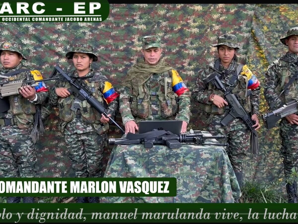 El saludo de las disidencias a las comunidades del occidente del Huila