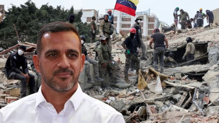 Gobernador Terán explicó plan de tres etapas para reconstruir La Guaira tras el doble terremoto