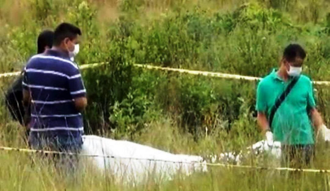 El hallazgo se dio en el sector El Hueco a la altura del caño