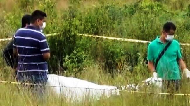 El hallazgo se dio en el sector El Hueco a la altura del caño