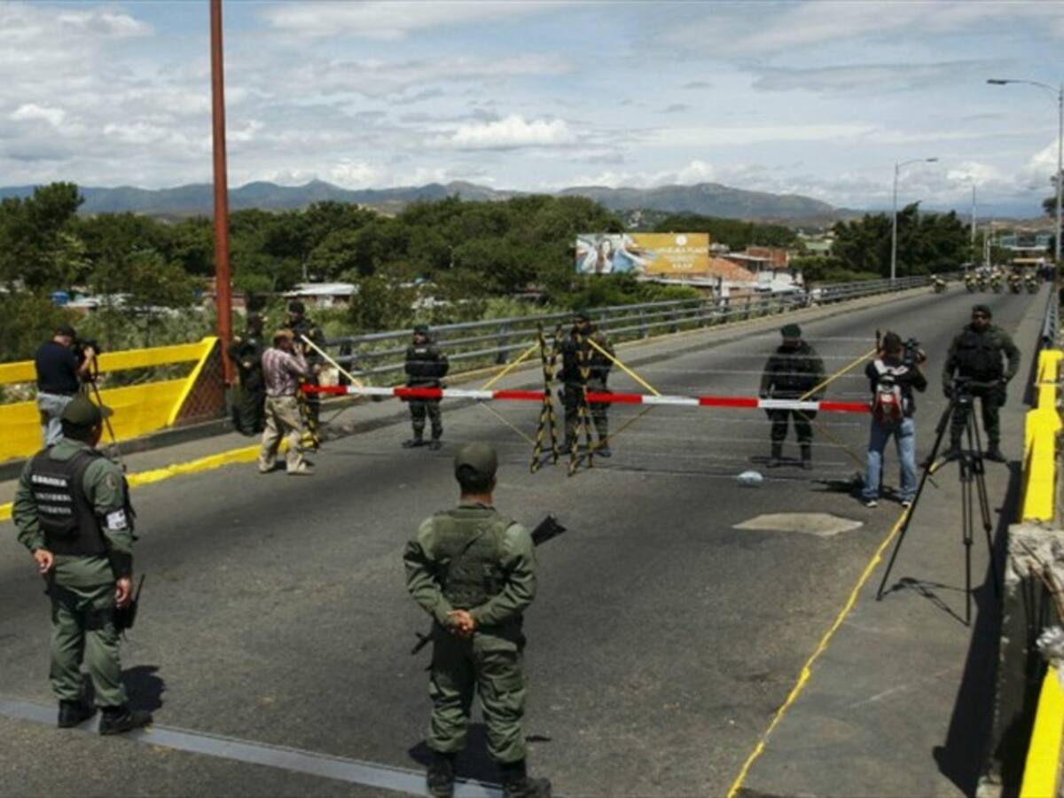 Este jueves comenzará el cierre de la frontera colombo-venezolana