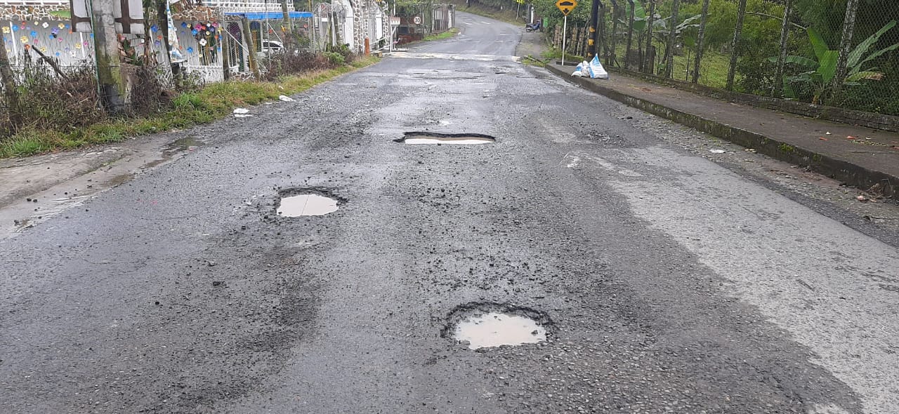 Vía al corregimiento de Altagracia - Caracol Radio Pereira.