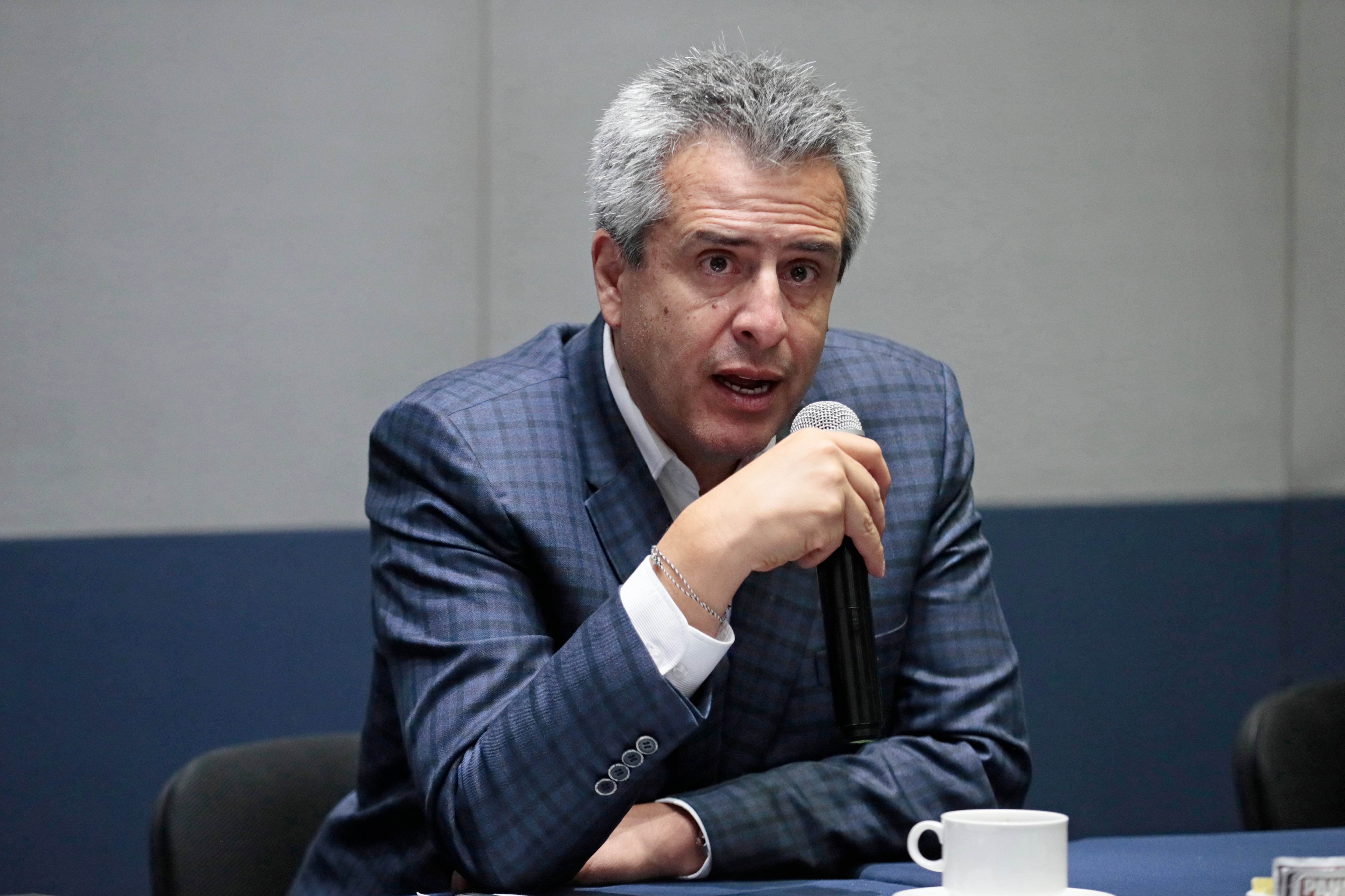 Exministro del Interior Luis Fernando Velasco. Foto: EFE/ Carlos Ortega