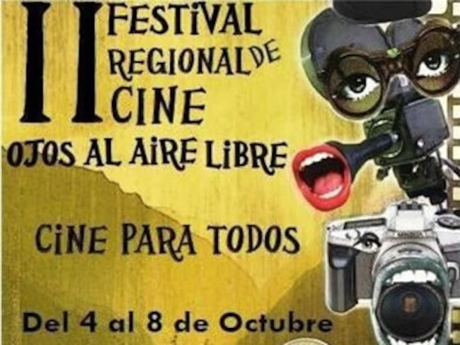 La próxima semana, cine al aire libre en Bucaramanga