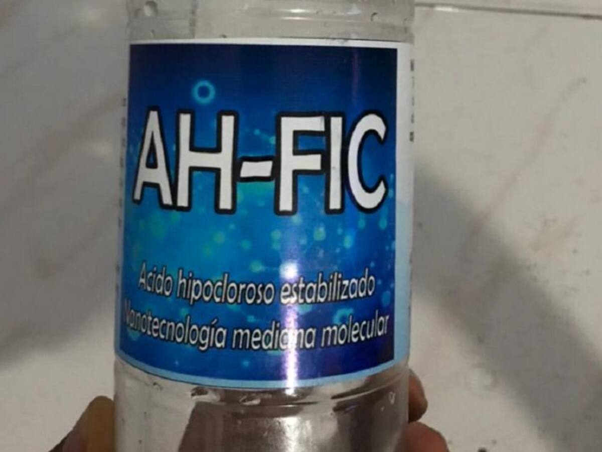 Dadis alertó sobre venta irregular de supuesta bebida para tratar COVID-19