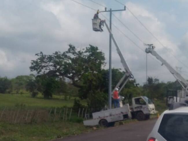 Vendaval afectó servicio de energía en municipios de la Línea en Bolívar