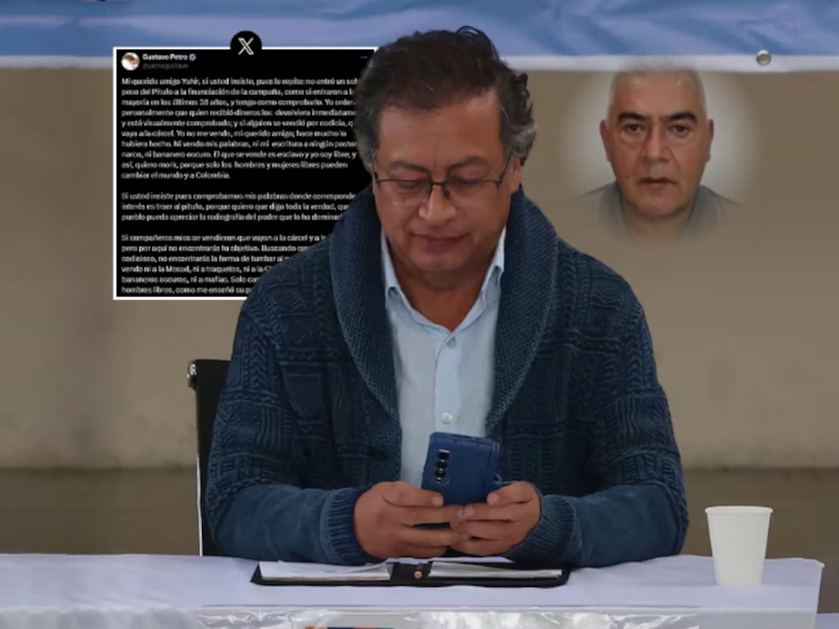 “Si se vendieron, que vayan a la cárcel”: Petro sobre infiltración de ‘Papá Pitufo’ en su campaña