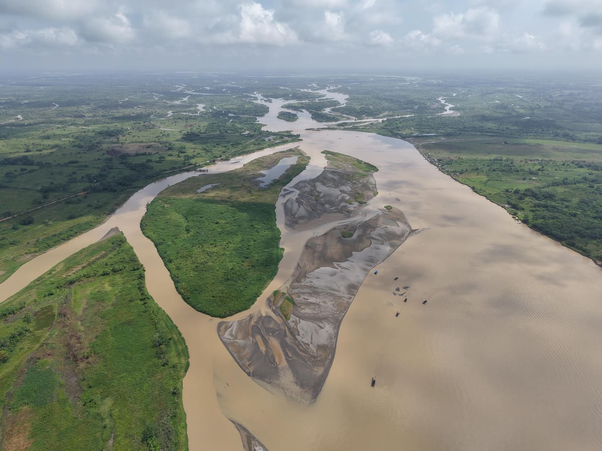 Con intervención de emergencia, UNGRD ya desvía en La Mojana el 60% del caudal del río Cauca