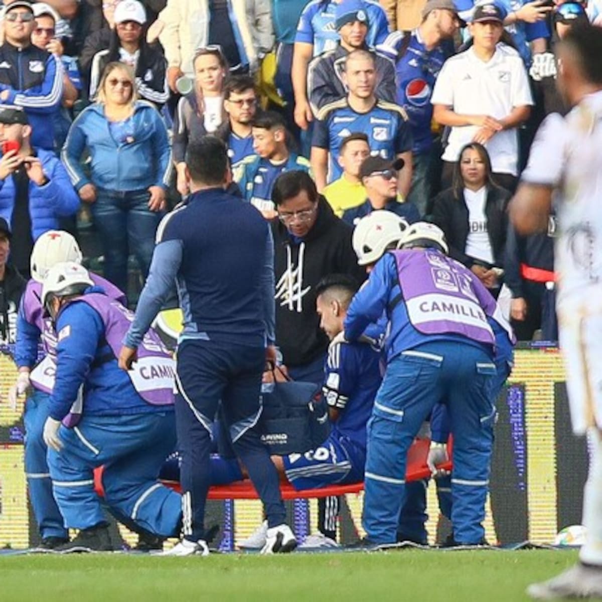 ¿Son graves las lesiones de Falcao y Rodrigo Contreras? Fabián Bustos da un primer parte médico