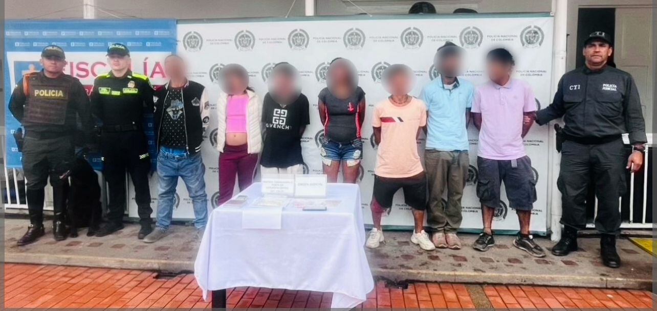 Fotografía suministrada: Policía de Risaralda