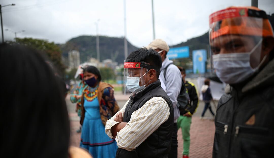 Población Emberá en Bogotá 