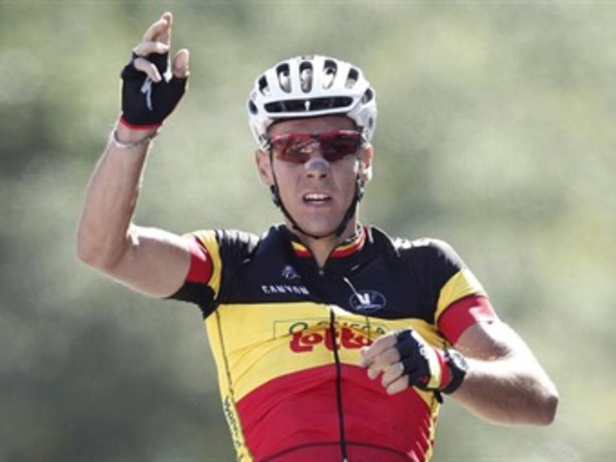 Philippe Gilbert ganó primera etapa del Tour de Francia. Leonardo Duque el mejor colombiano