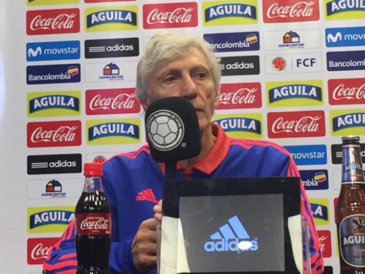 Ya tenemos un equipo, como en el 2014: José Pékerman