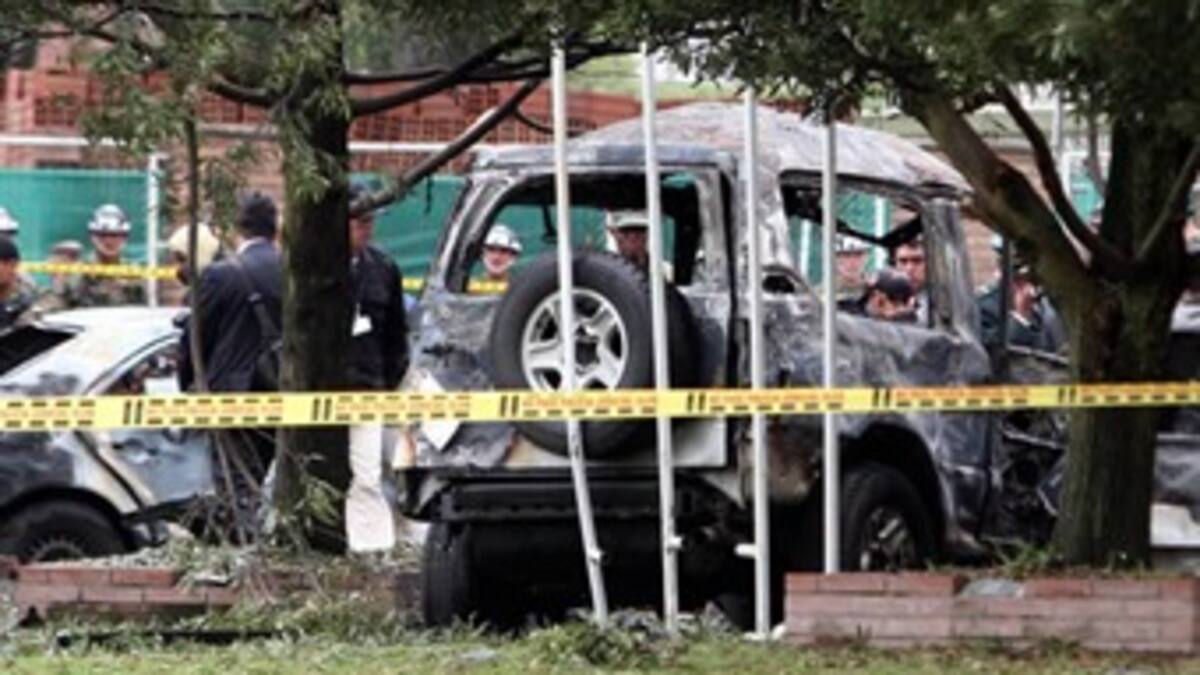 Farc incineraron tres vehículos de hidroituango en Briceño, Antioquia