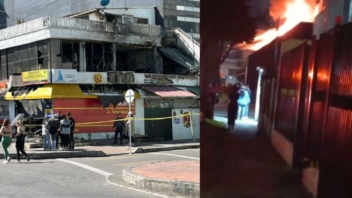 Incendio dejó hecha cenizas una ferretería en Bogotá: así puede ayudar a la familia