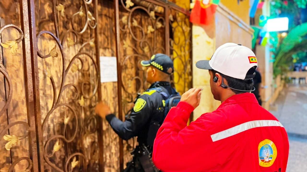 medida de suspensión temporal de actividades a ‘La Chula’, reconocido gastrobar en el Centro Histórico