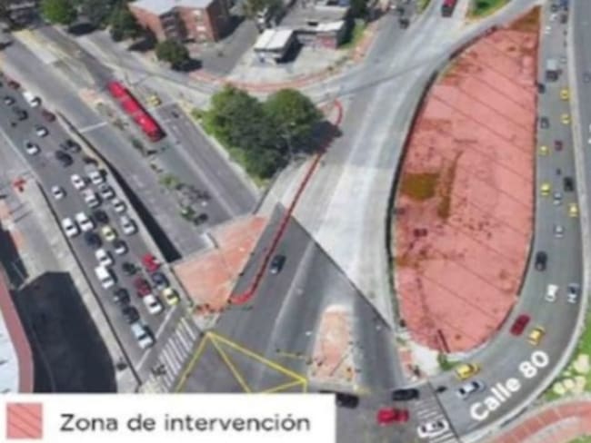 Hay cierres en el sector Los Héroes por obras del Metro, en Bogotá