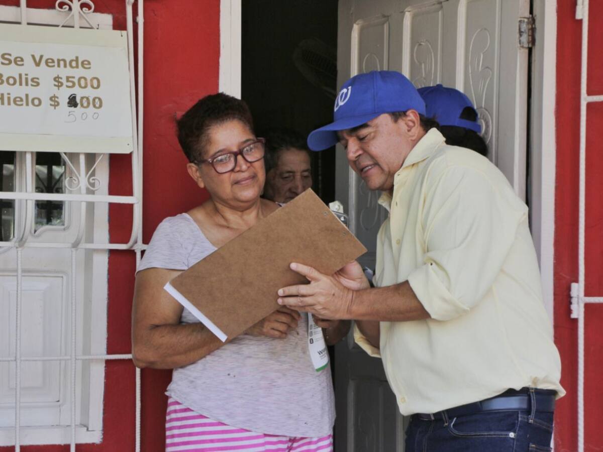 William García Tirado llegó a 75 mil firmas recogidas