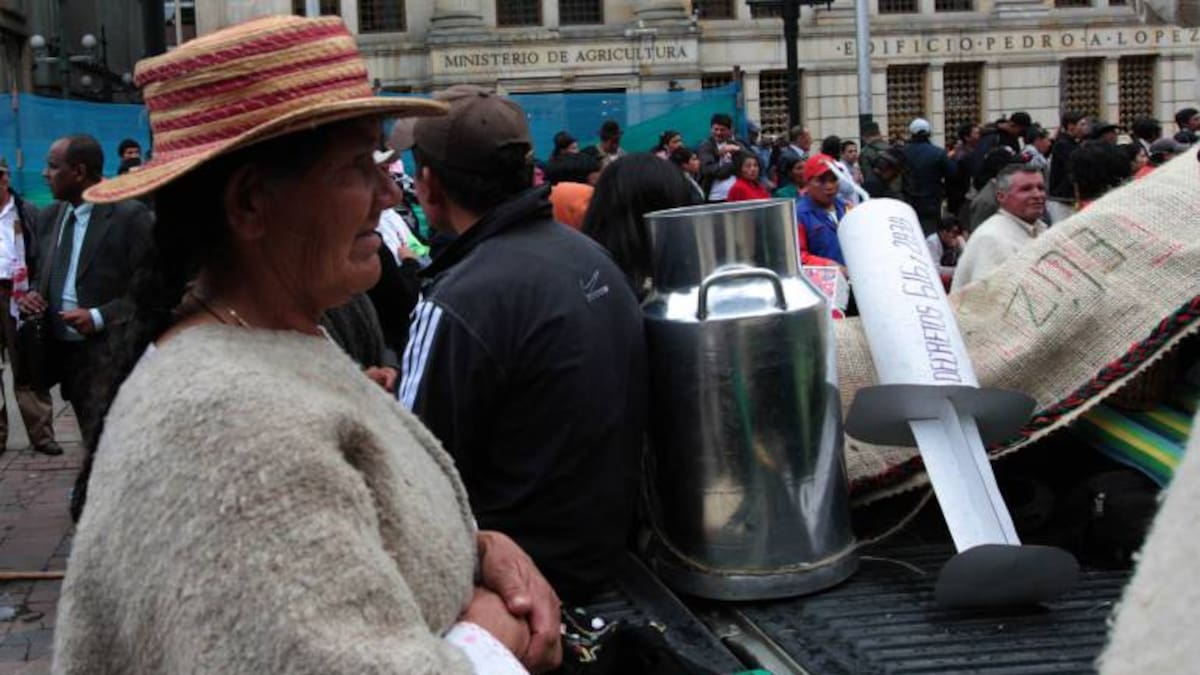 Agricultores de Boyacá listos para plantón campesino frente al MinComercio
