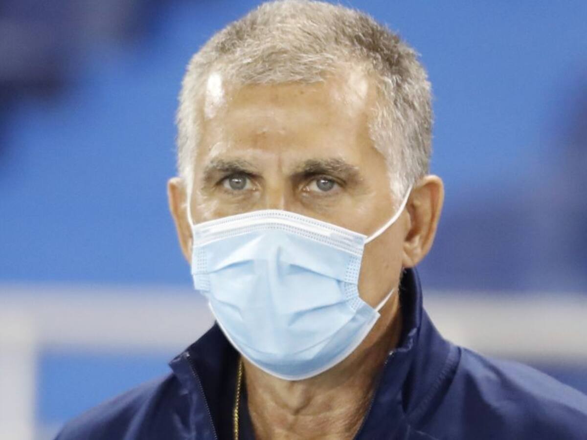 Carlos Queiroz: "Dedicamos estos tres puntos a Santiago Arias"