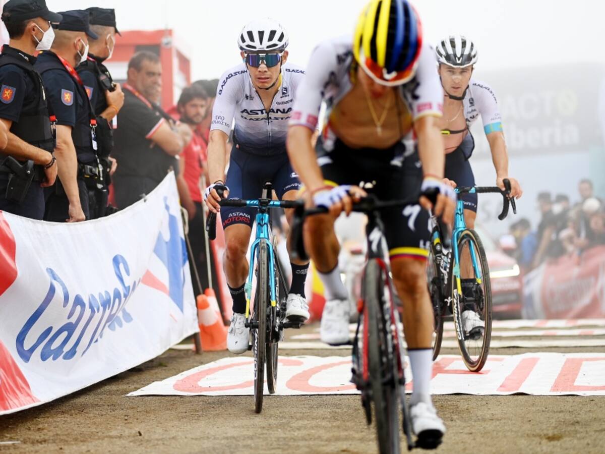 Superman se metió al Top 10 de La Vuelta en nueva exhibición de Evenepoel