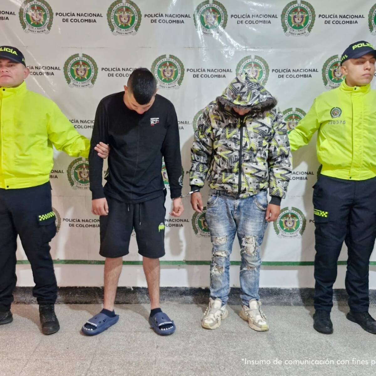 "Los Desalmados": Cae banda dedicada al fleteo en el sur del Huila