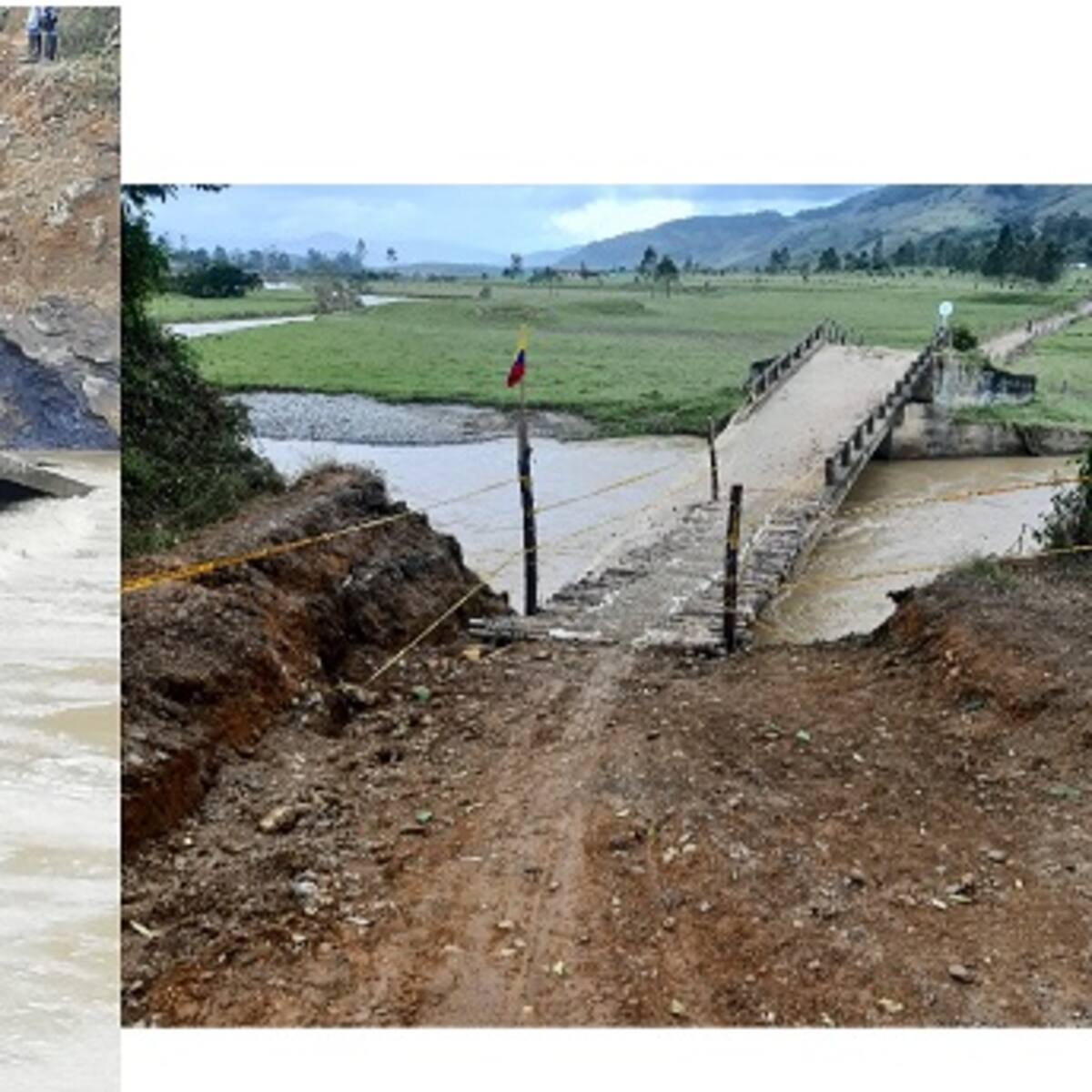 Una comunidad rural de Urrao lleva tres años esperando a que les arreglen un puente