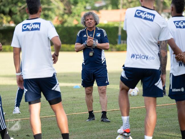 Alberto Gamero, entrenador de Millonarios / @MillosFCoficial