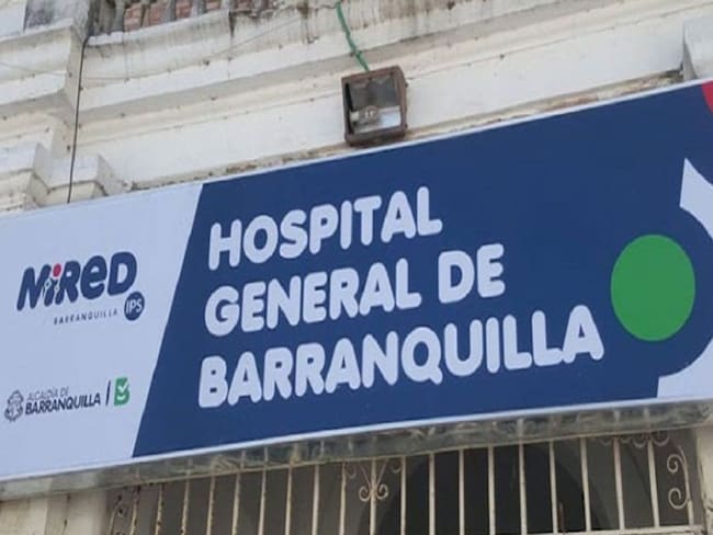 Hospital General donde es atendido el joven herido.