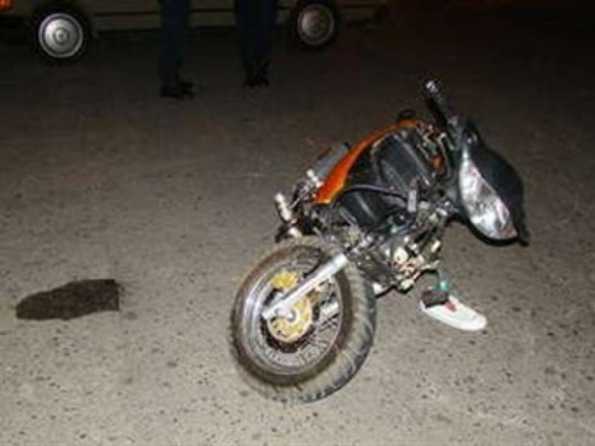 Motociclista murió al chocar contra un carro de basura