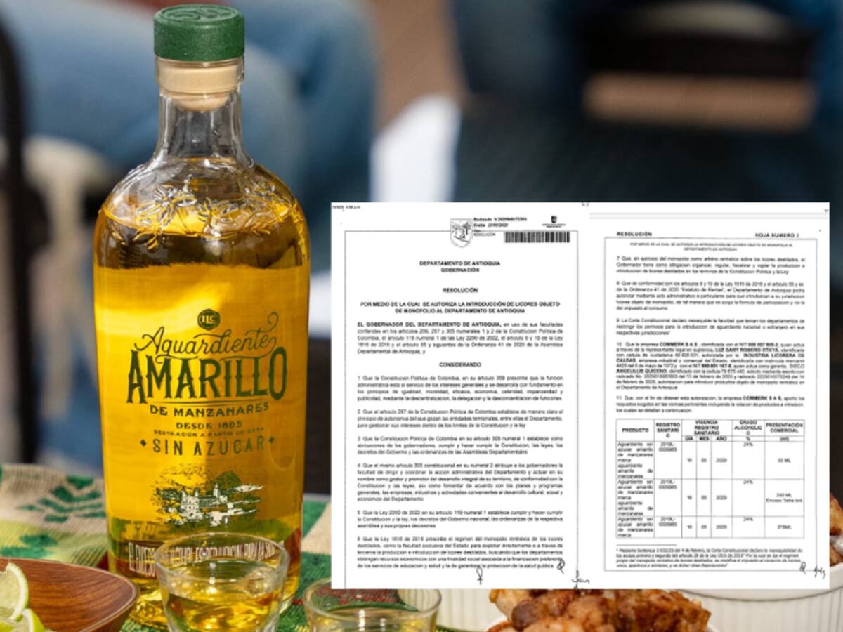 Antioquia abre sus fronteras a los aguardientes caldenses