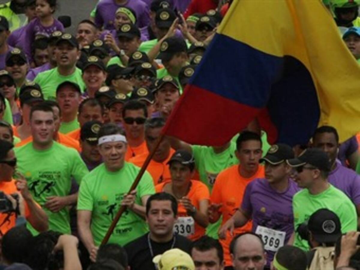 Más de 7.000 colombianos correrán a beneficio de los soldados heridos