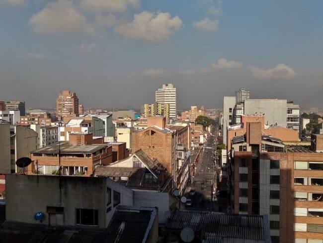 Bogotá amanece con espesa nube gris ¿Mala calidad del aire?